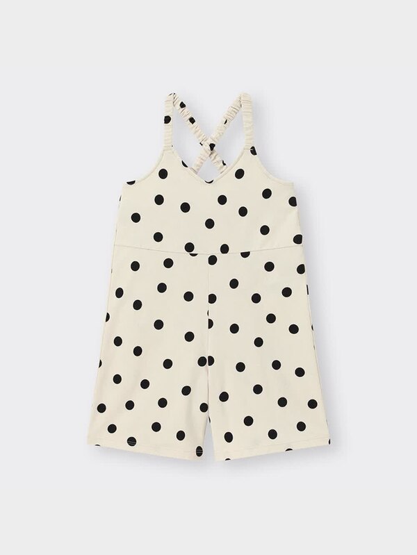 BABY(TODDLER)ドットサロペットパンツ+E