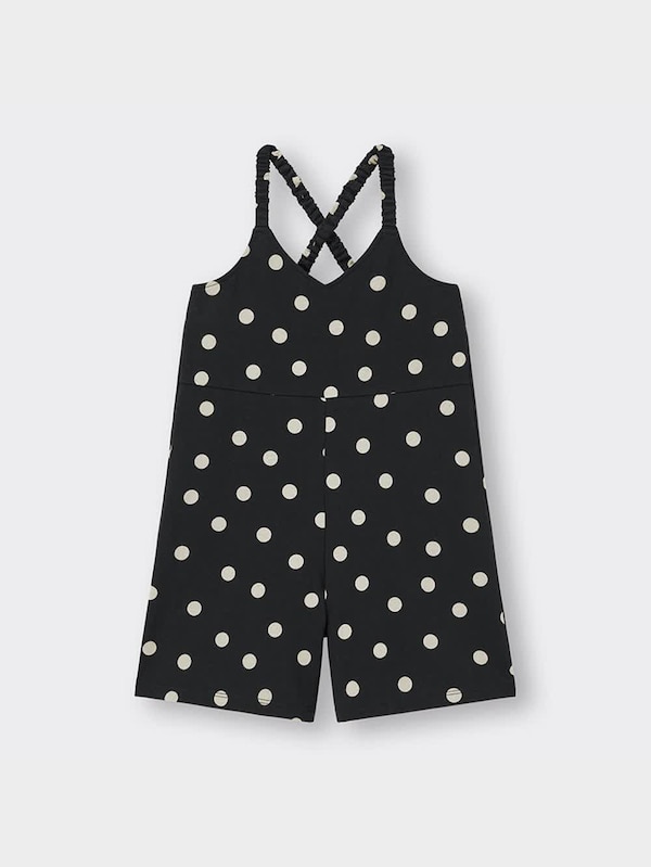 BABY(TODDLER)ドットサロペットパンツ+E