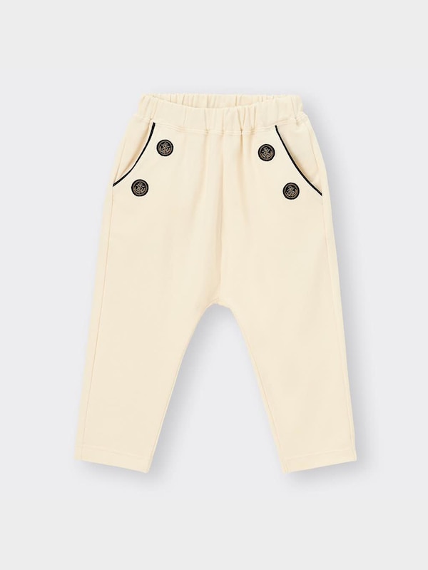 BABY(TODDLER)サマナルパンツ(10分丈)(マリンボタン)