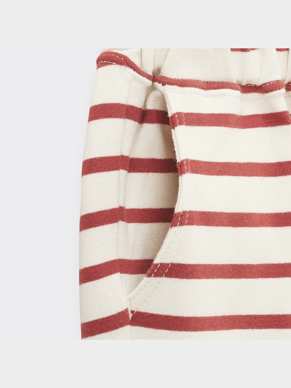 GU公式 | BABY(TODDLER)サマナルパンツ(10分丈)(ボーダー)