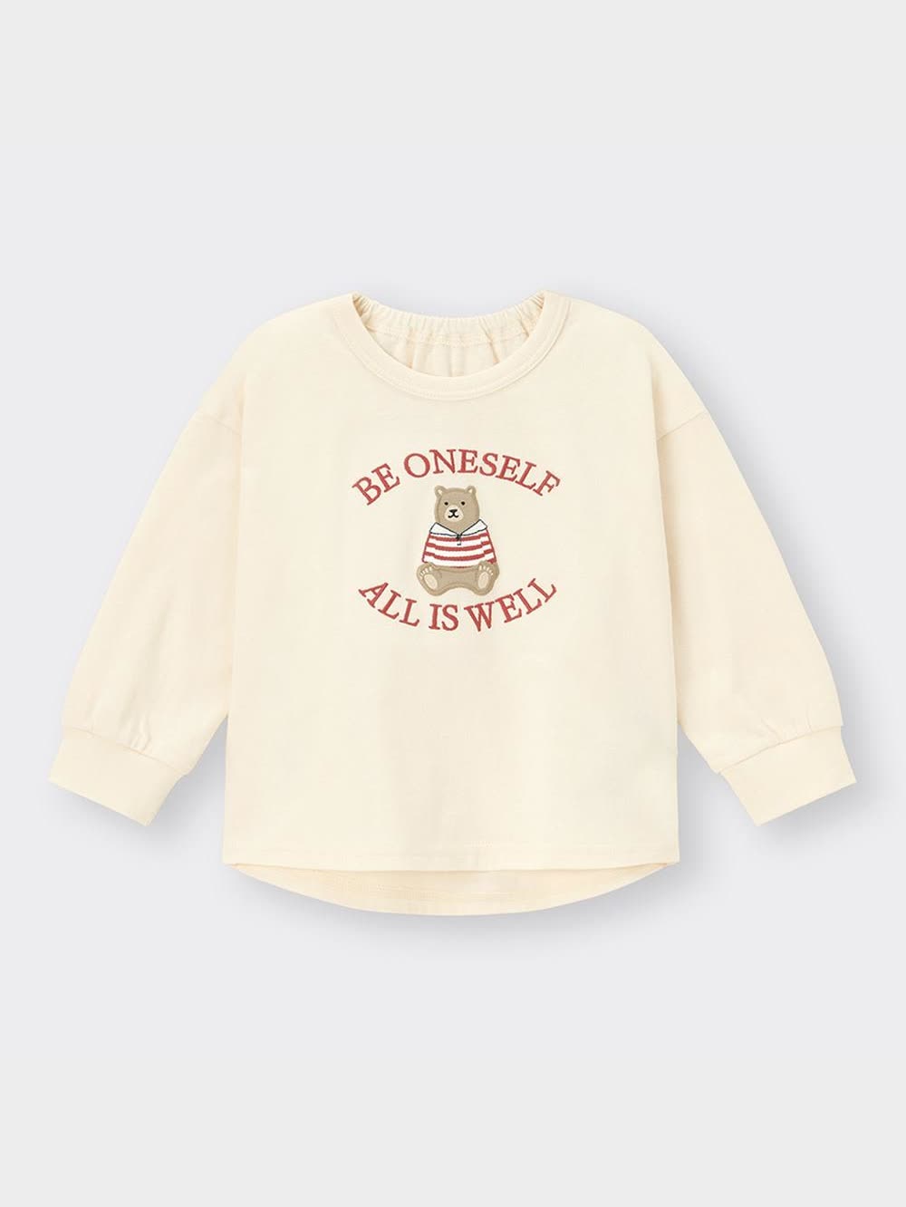 ◆くみっくま◆ GU公式 | BABY(TODDLER)カンタンT(長袖)(ベア)