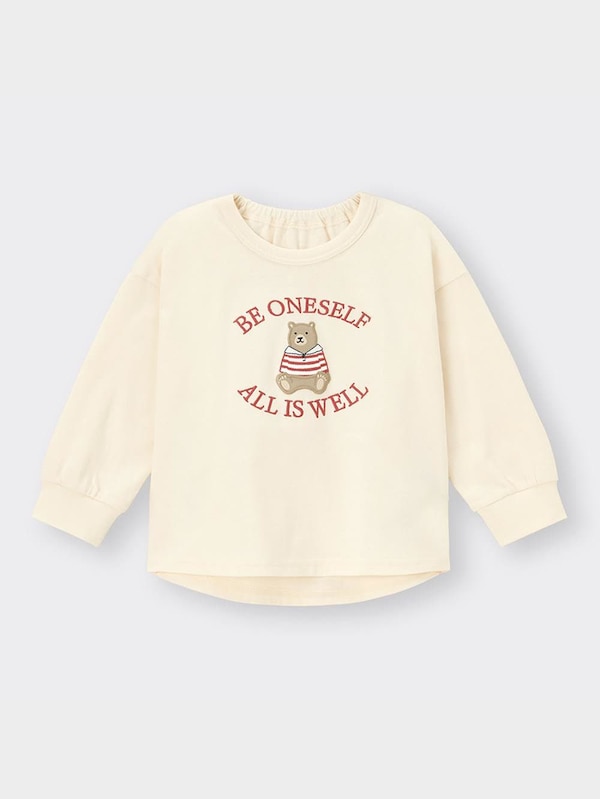 BABY(TODDLER)カンタンT(長袖)(ベア)