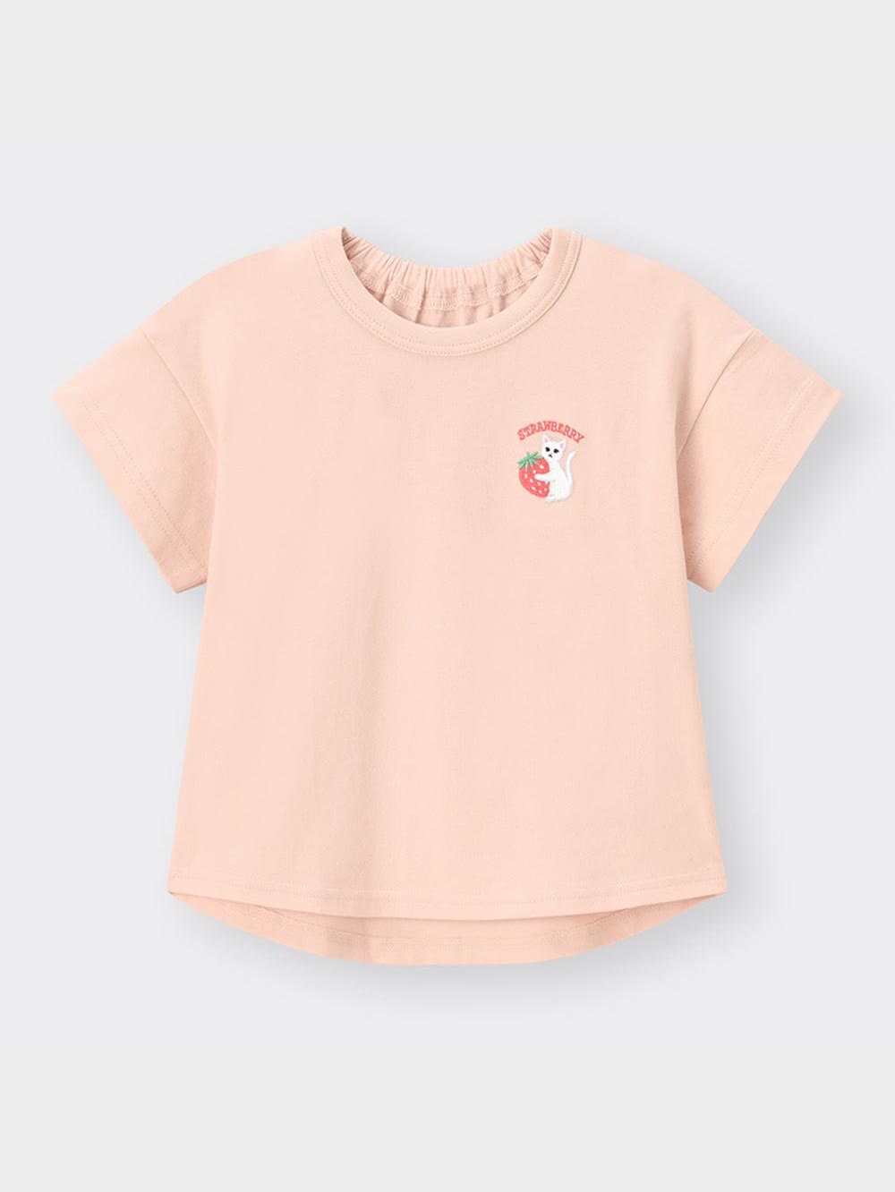 み(初回購入プロフ必読) GU公式 | BABY(TODDLER)カンタンT(半袖)(ワンポイント)