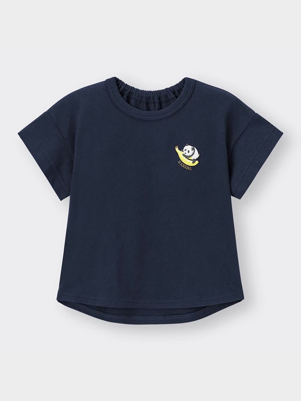 み(初回購入プロフ必読) GU公式 | BABY(TODDLER)カンタンT(半袖)(ワンポイント)