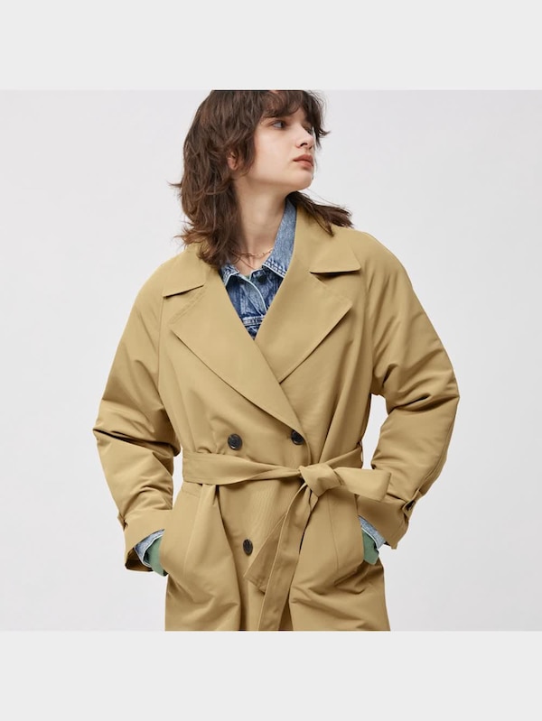 オーバーサイズトレンチコート