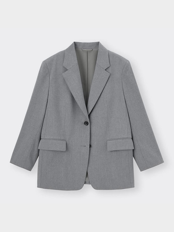 オーバーサイズテーラードジャケット+E