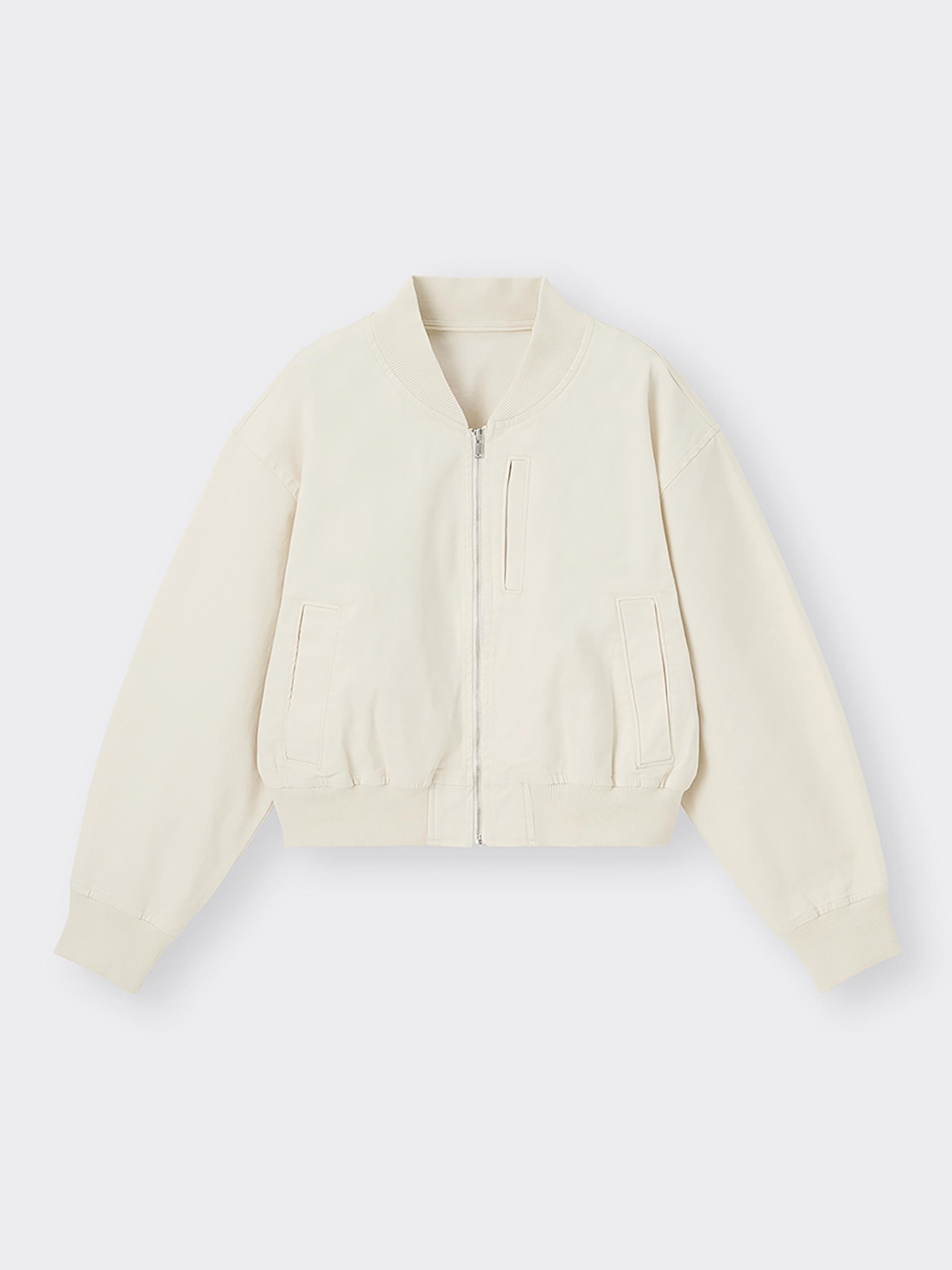 ☆完売品☆UGリブブルゾンGU GU公式 | ジップアップブルゾン