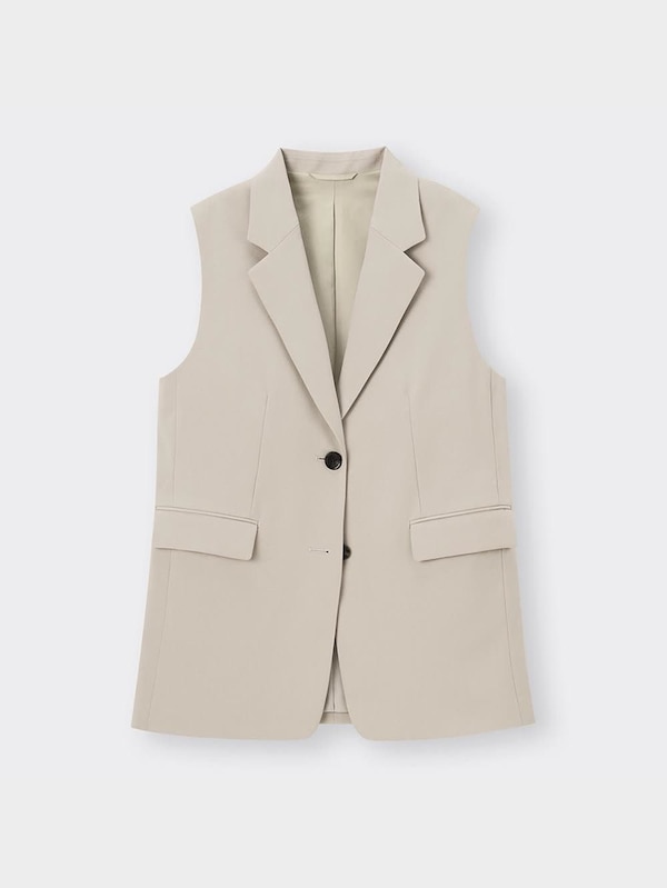 オーバーサイズテーラードベスト