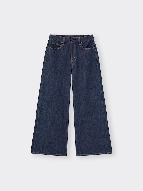 ミドルライズワイドジーンズ(丈標準72.0～76.0cm)