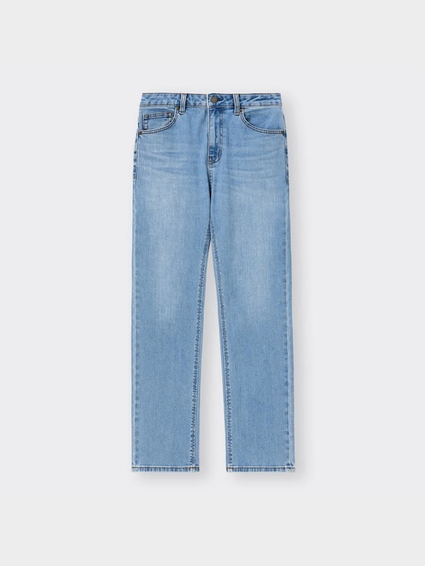 ミドルライズスリムジーンズ+E