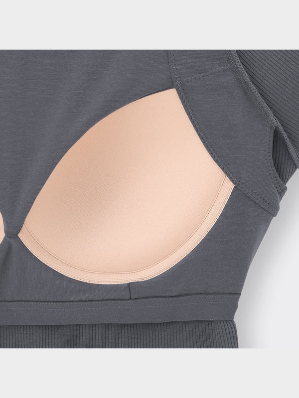 ブラフィールクロップドオフショルダーT(半袖)