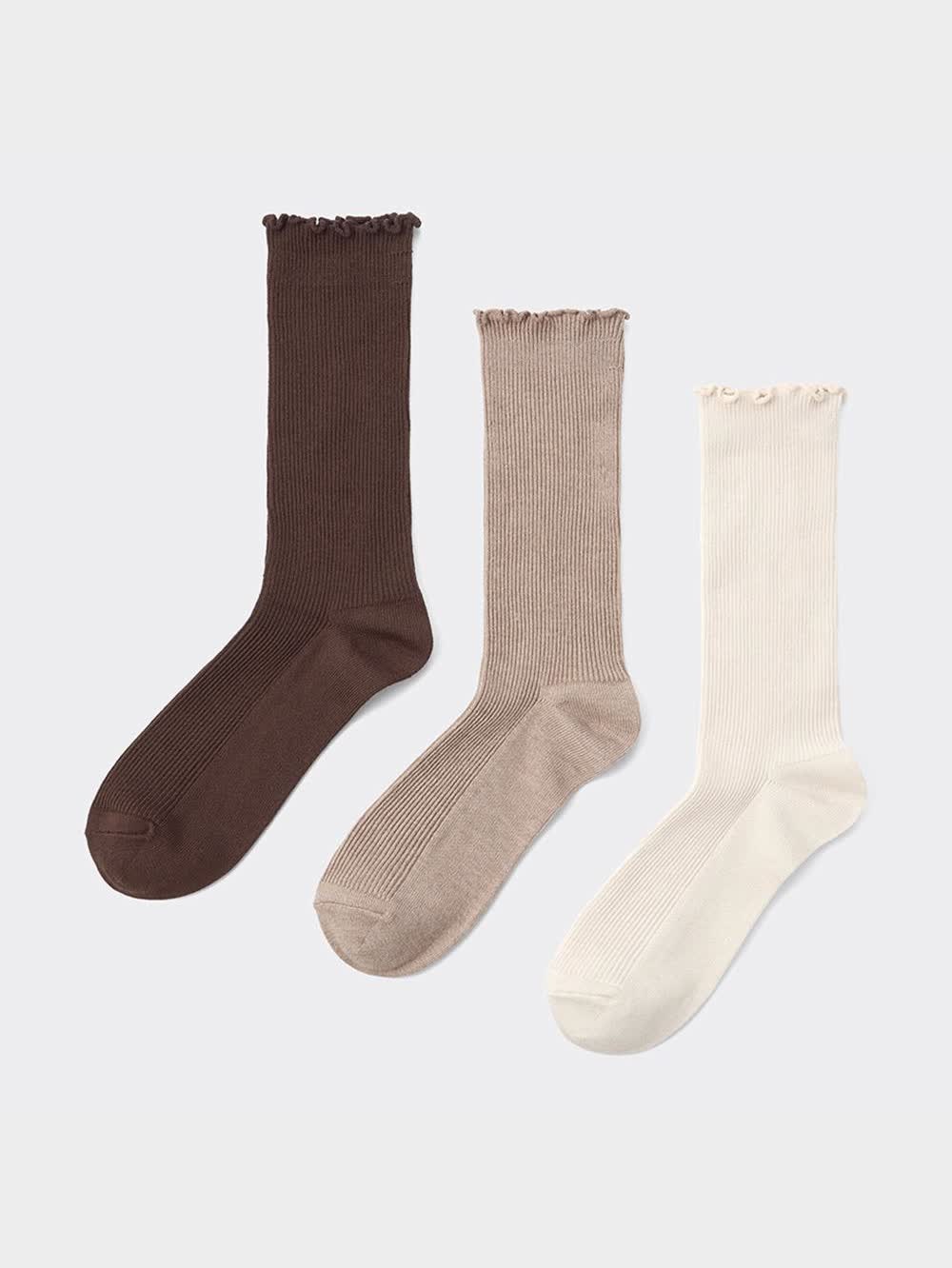 赤タブの木の希少な埋もれ木 GU公式 | メロークルーソックス3P