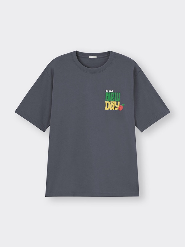 グラフィックT(5分袖) Hand craft 1