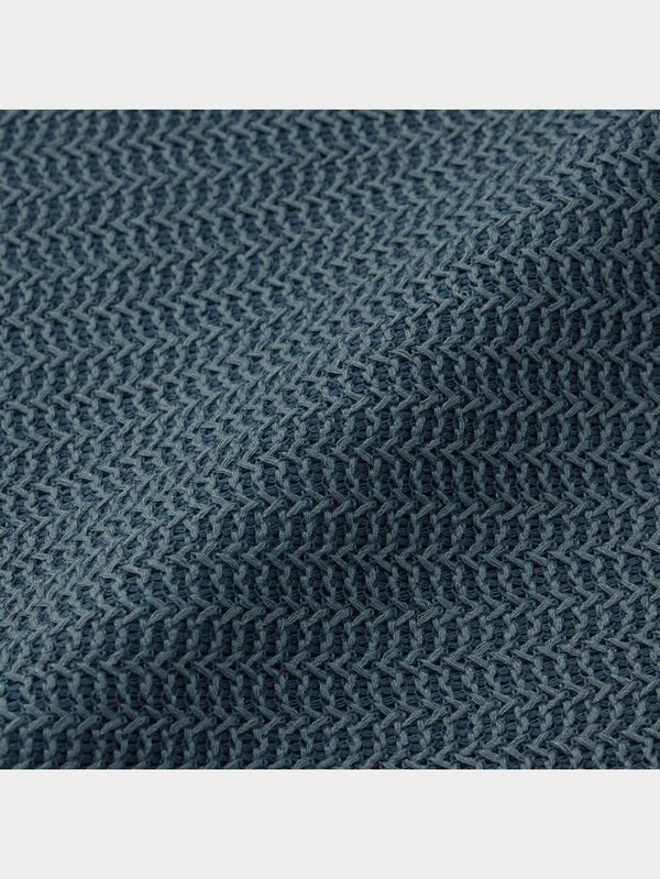 メッシュテクスチャー クルーネックT(5分袖)