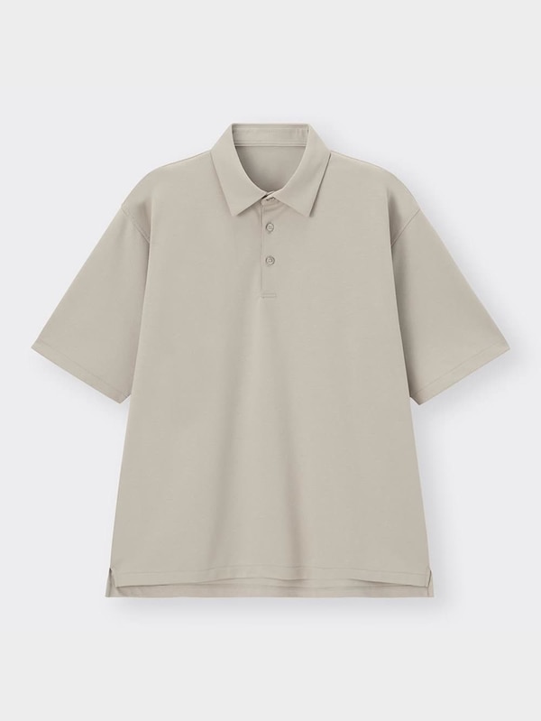 ドライポンチポロシャツ(5分袖)SW+E