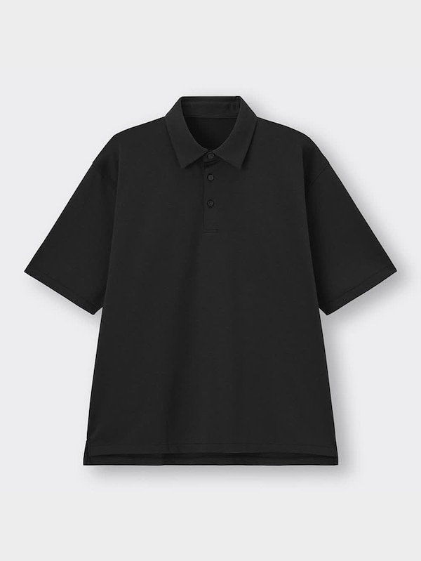 ドライポンチポロシャツ(5分袖)SW+E