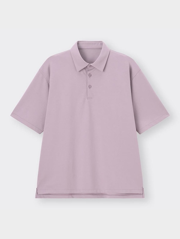 ドライポンチポロシャツ(5分袖)SW+E