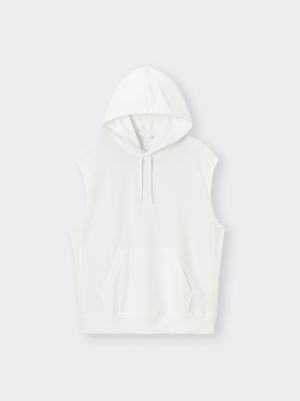 スリーブレスパーカ