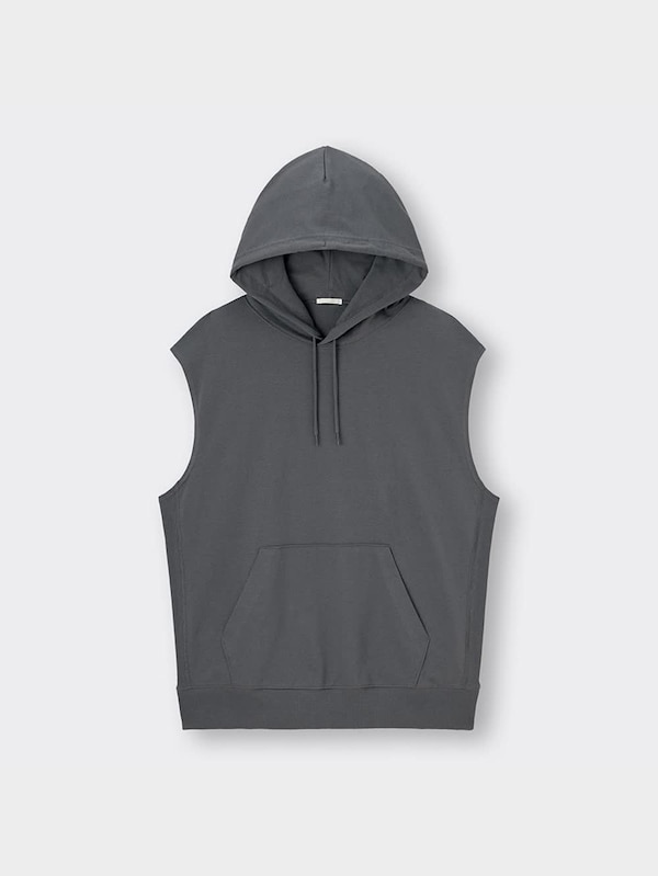 スリーブレスパーカ