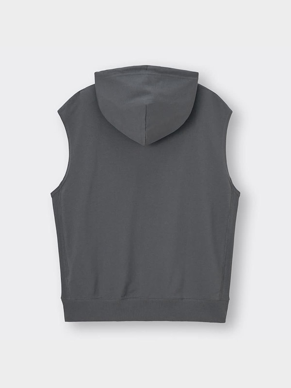 スリーブレスパーカ