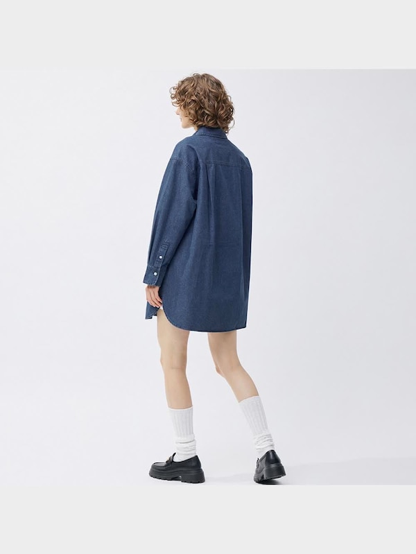 デニムロングシャツ(長袖)+E