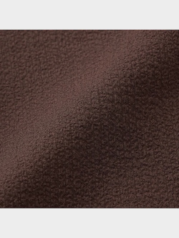 テクスチャーオープンカラーシャツ(半袖)