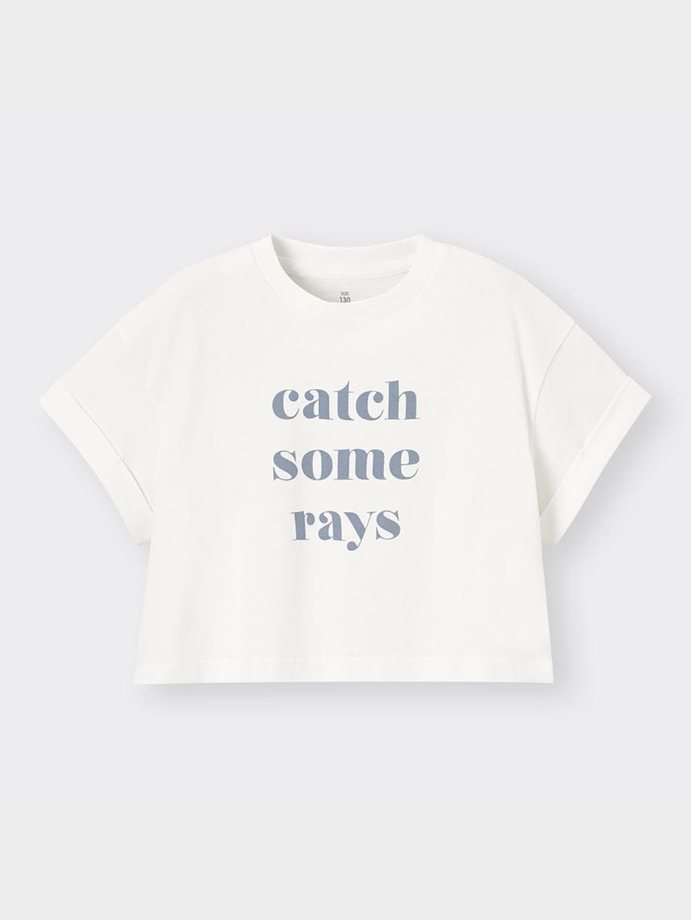 GU公式 | GIRLSグラフィックT(半袖)(ロゴ1)