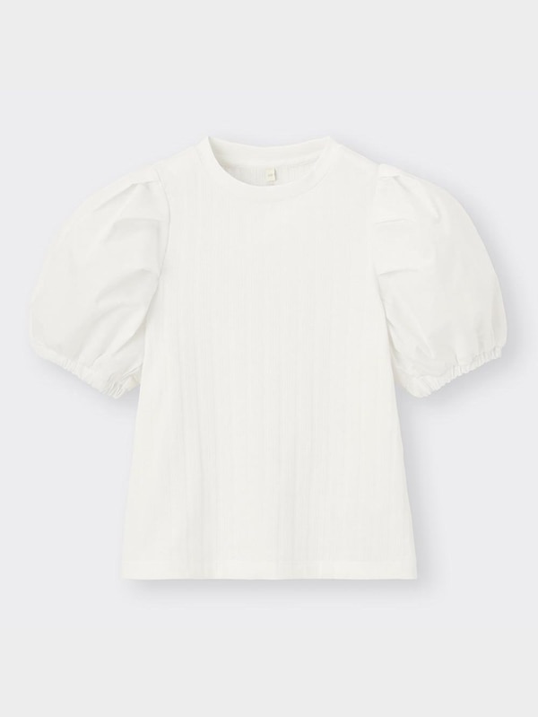 GIRLSボリュームスリーブT(5分袖)