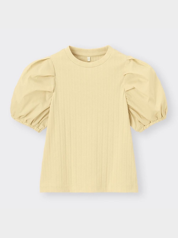 GIRLSボリュームスリーブT(5分袖)