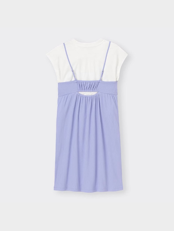 GIRLS2WAYリブキャミソールワンピース(半袖)