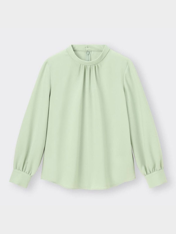 スタンドカラーブラウス(長袖)Z