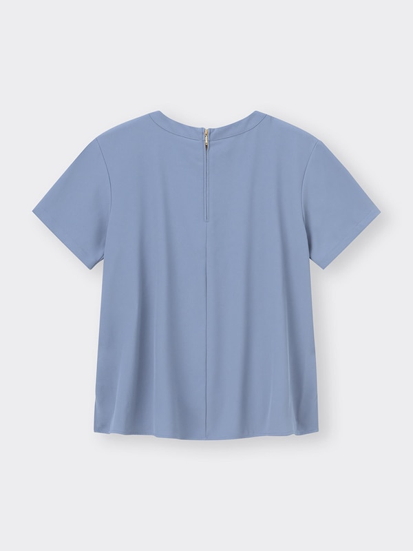 バックジップTブラウス(半袖)Z(セットアップ可能)