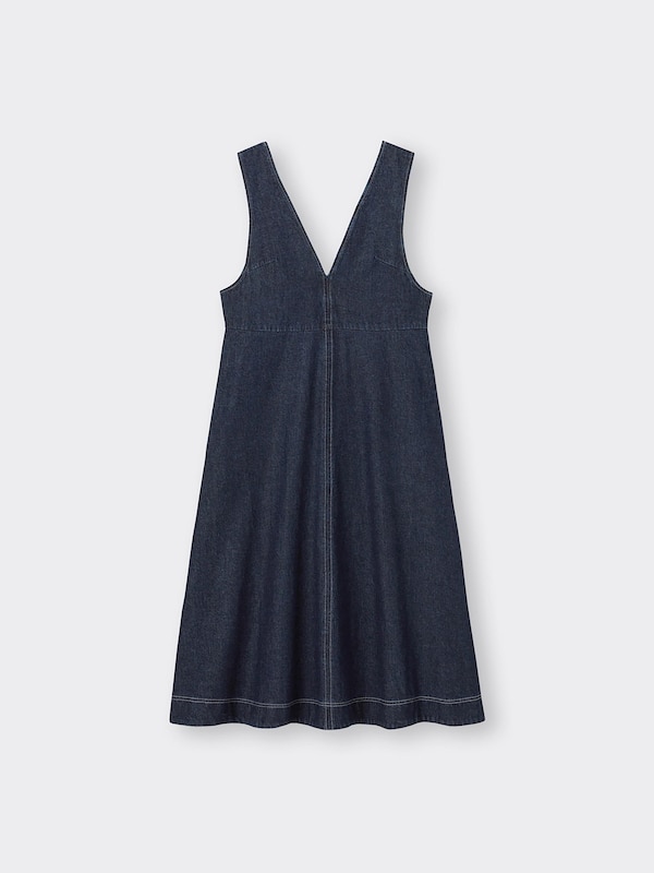 デニムジャンパードレス