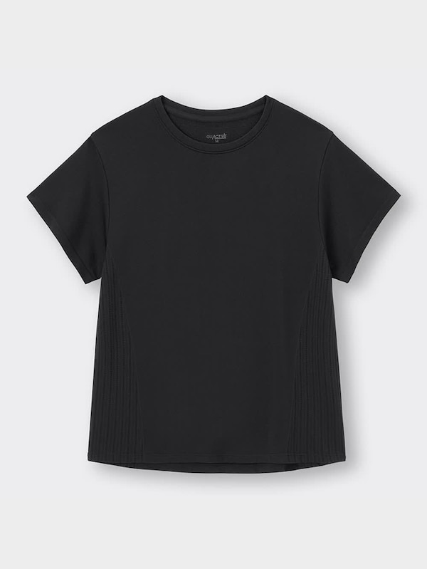 サイドシームレスクルーネックT(半袖)GA