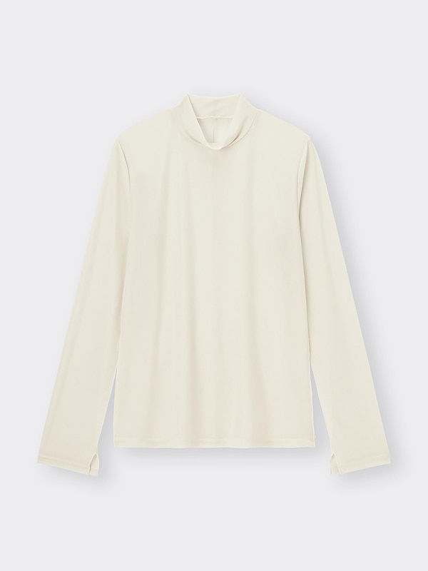 シアーハイネックT(長袖)
