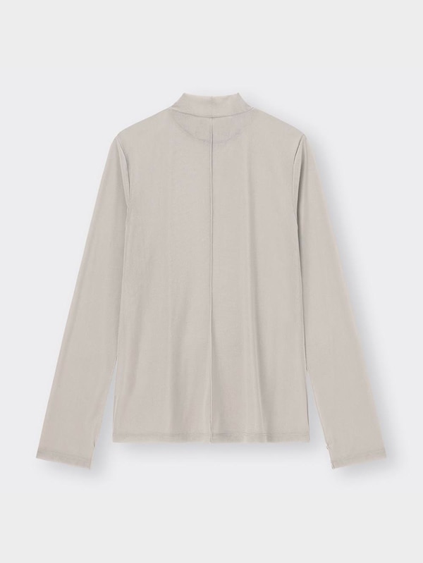 シアーハイネックT(長袖)