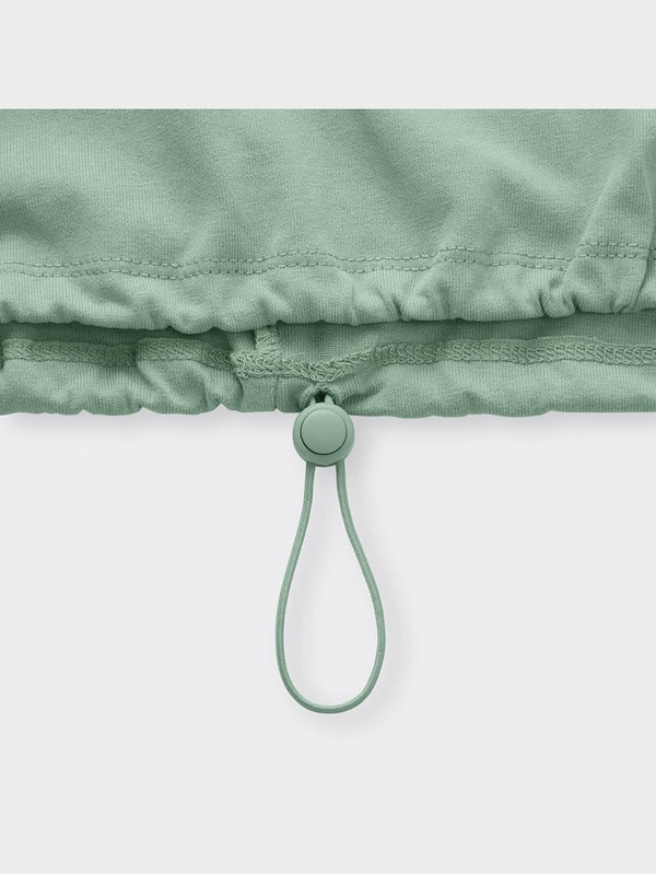 ウエストドローストリングT(5分袖)