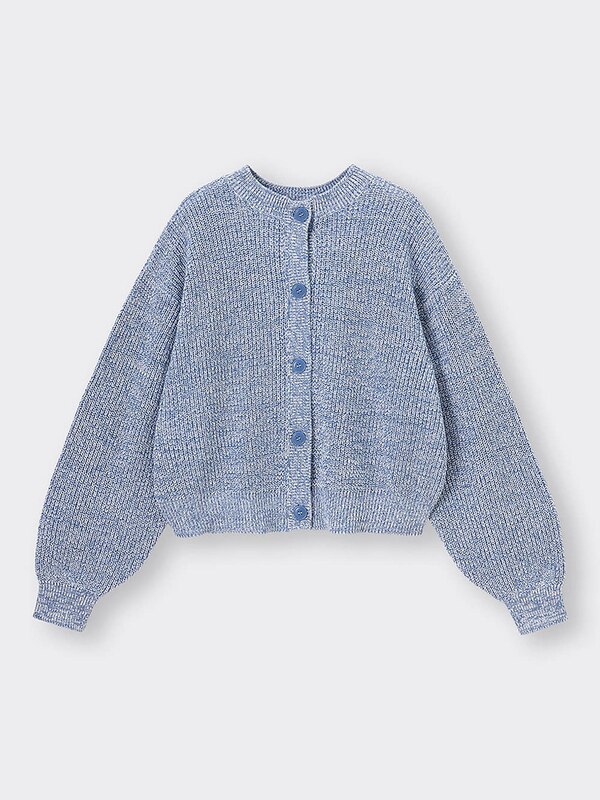 GIRLS2WAYクロップドカーディガン(長袖)JR