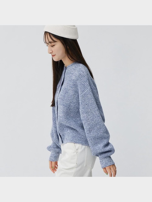 GIRLS2WAYクロップドカーディガン(長袖)JR