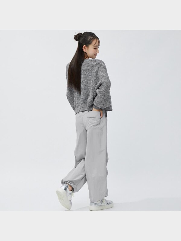 GIRLSテックパラシュートプルオンパンツJR