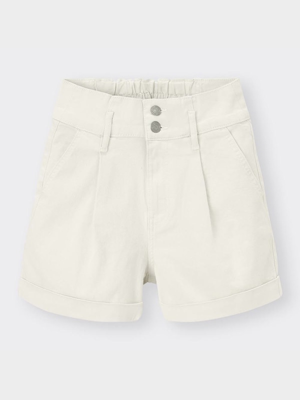 GIRLSストレッチデニムハイウエストショートパンツJR