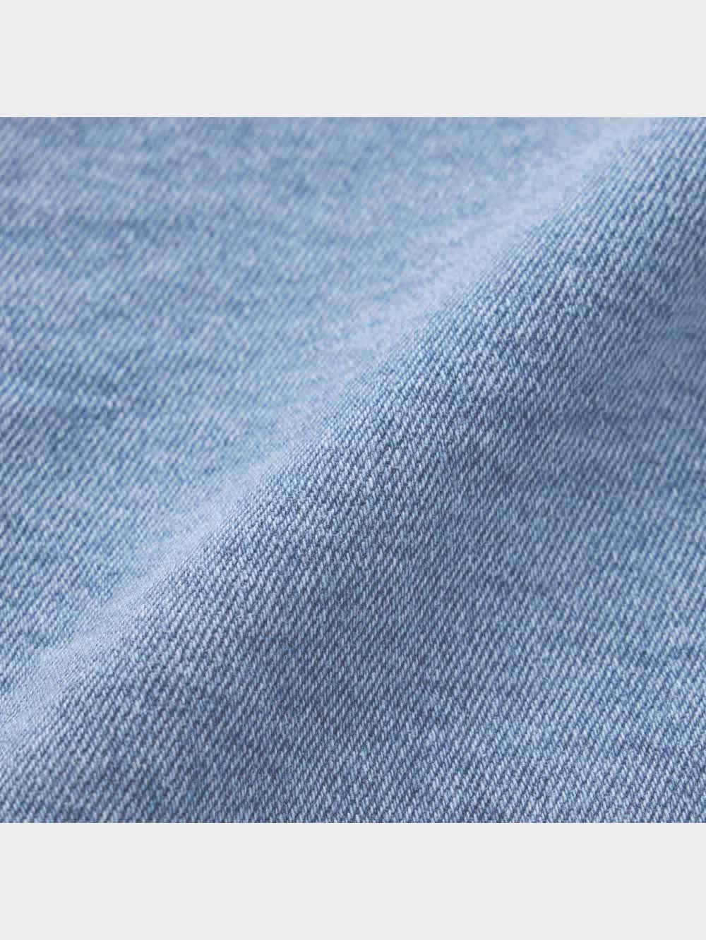 GU公式 | GIRLSストレッチデニムハイウエストショートパンツJR