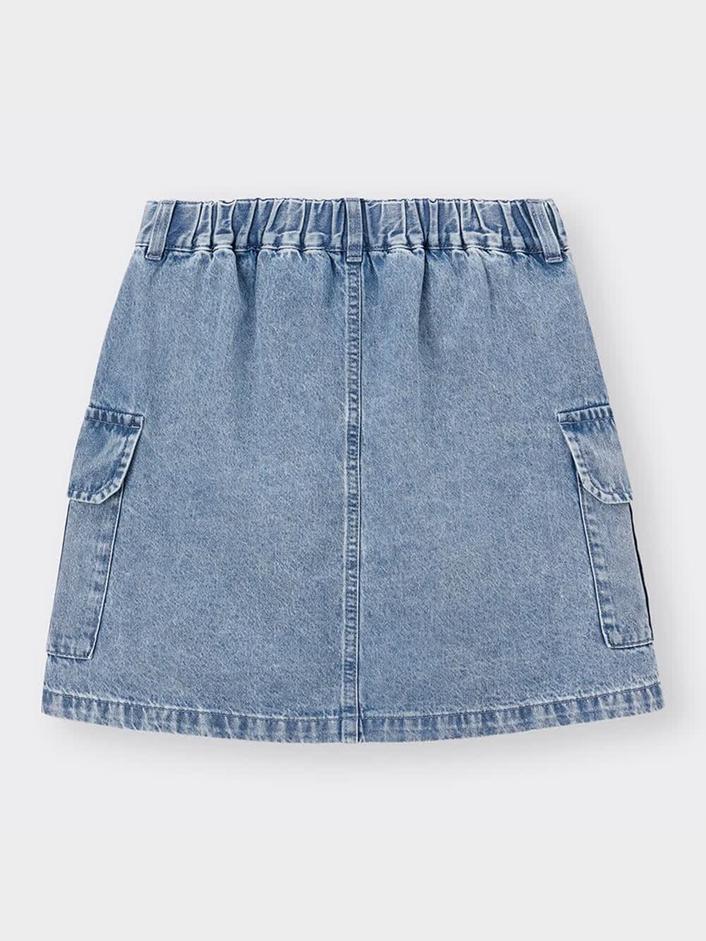 GU公式 | GIRLSカーゴミニスカートパンツJR