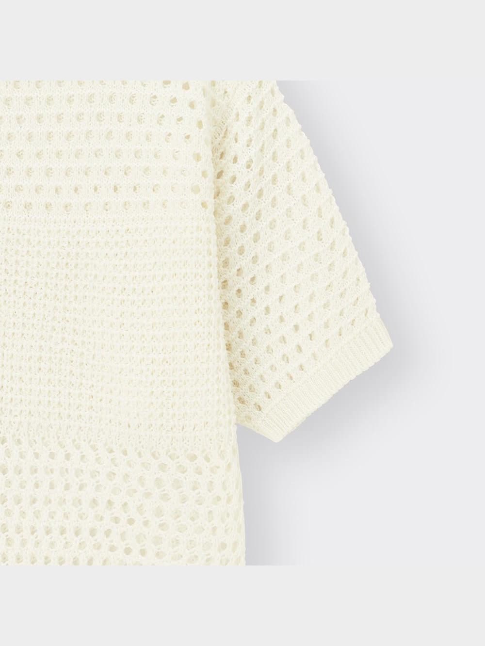 ✤【送料込み】クラシカル　コンソール✤ GU公式 | GIRLSメッシュカーディガン(5分袖)JR