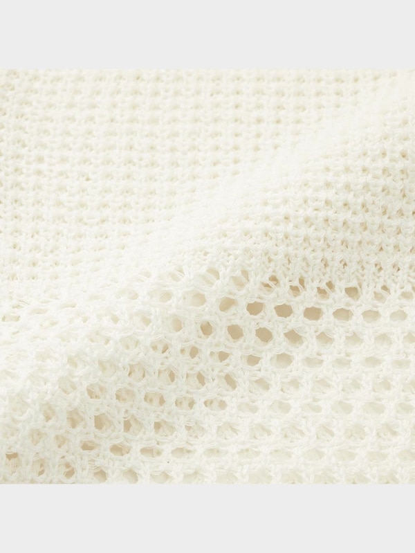 GIRLSメッシュカーディガン(5分袖)JR