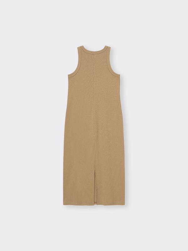 リブナローワンピース(ノースリーブ)