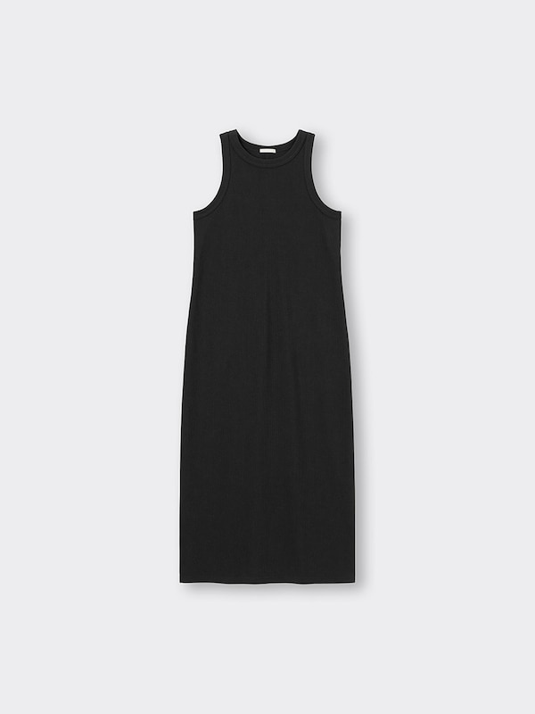 リブナローワンピース(ノースリーブ)