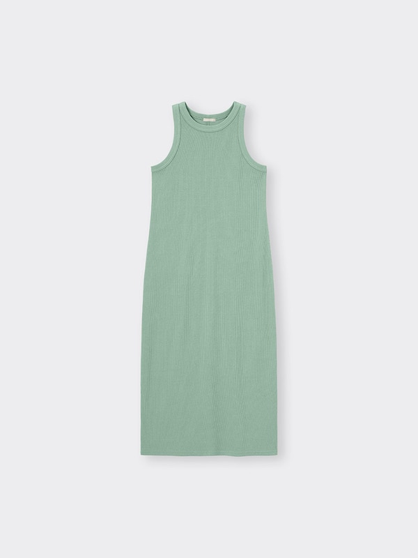 リブナローワンピース(ノースリーブ)