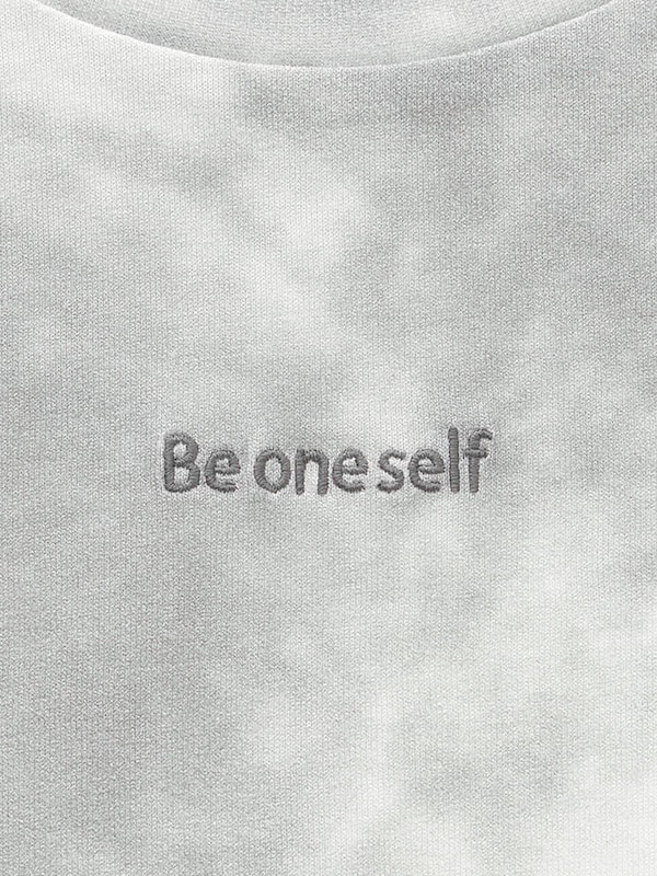 GIRLSクロップドT(半袖)(タイダイプリント)JR