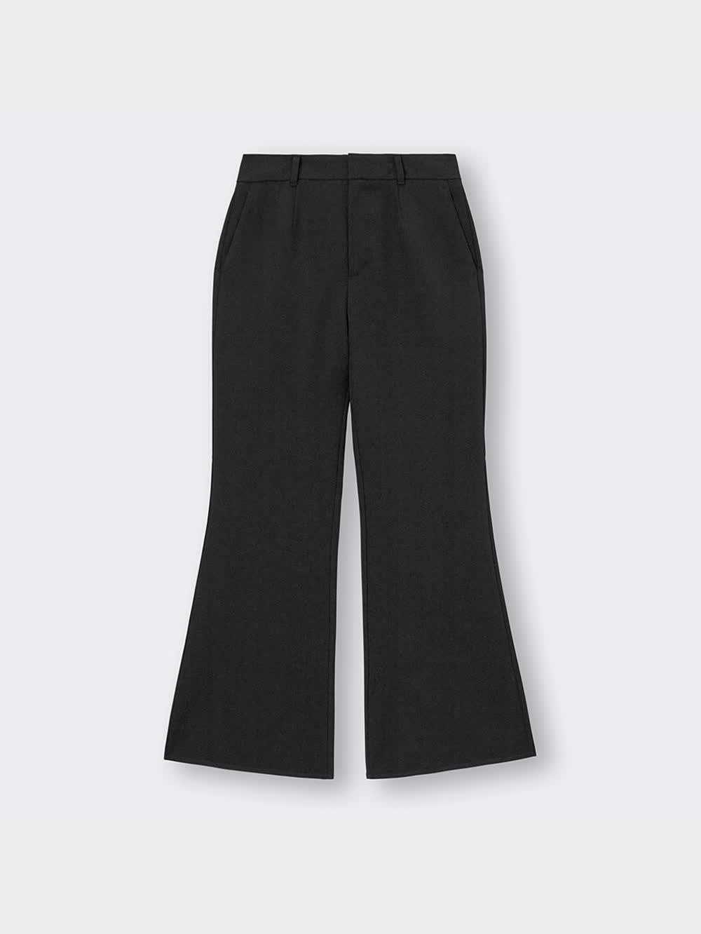 GU公式 | ストレッチフレアパンツ(丈標準)